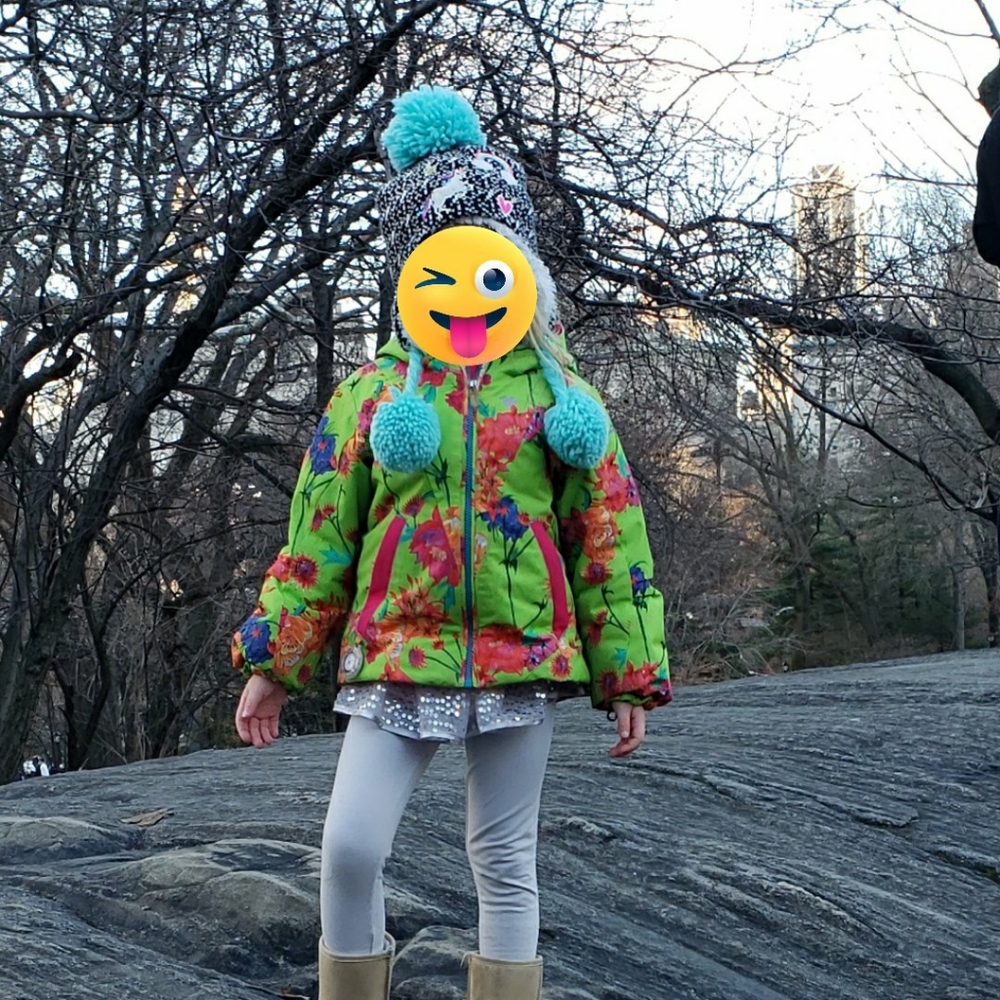 Obermyer girls skiing jacket.
